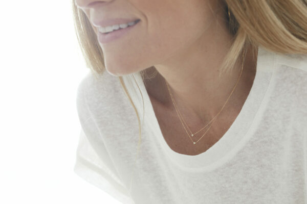 Collier Âme en diamant et Or 18 carats – Image 2