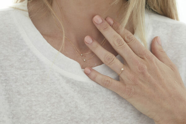 Bague chaîne Âme en Or 18 carats – Image 4