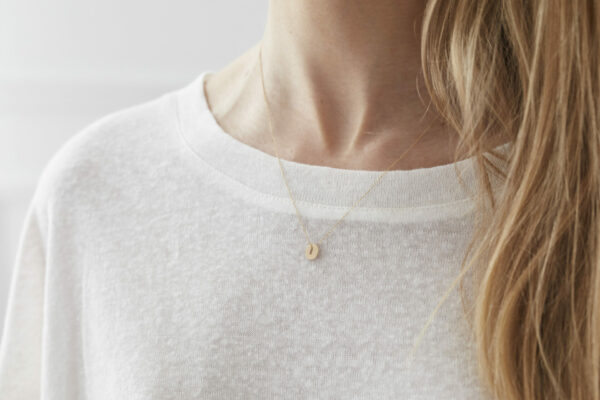 Collier Line en Or 18 carats – Image 2
