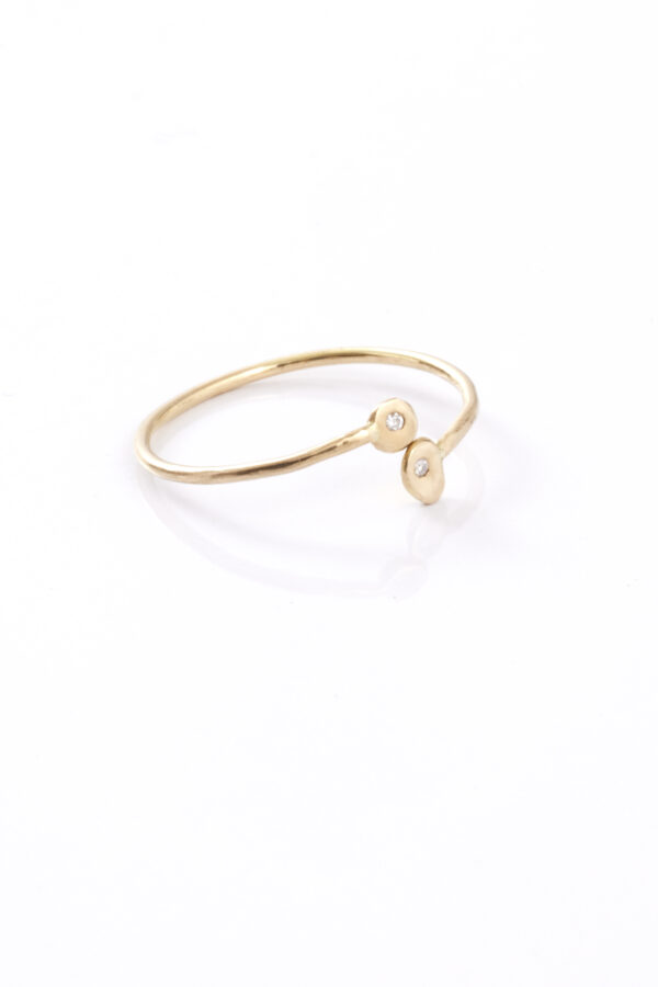 Bague Toi & Moi en Or 18 carats