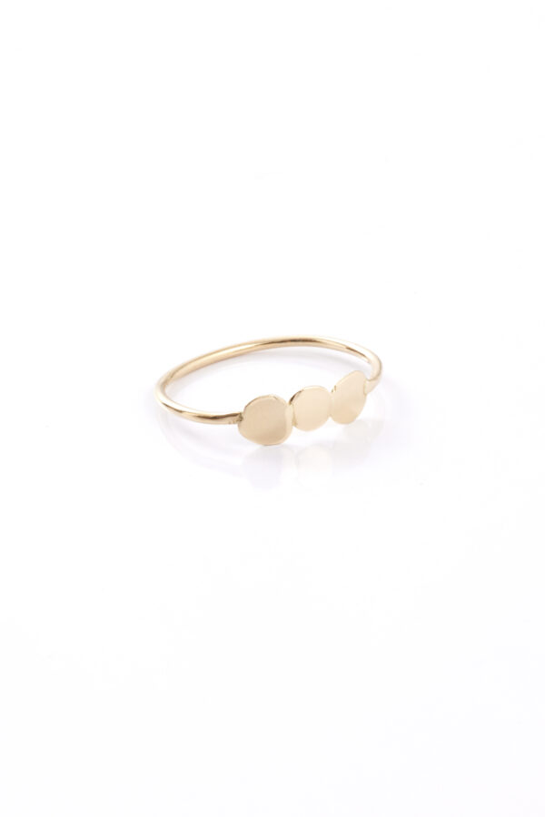 Bague Trio Or 18 carats